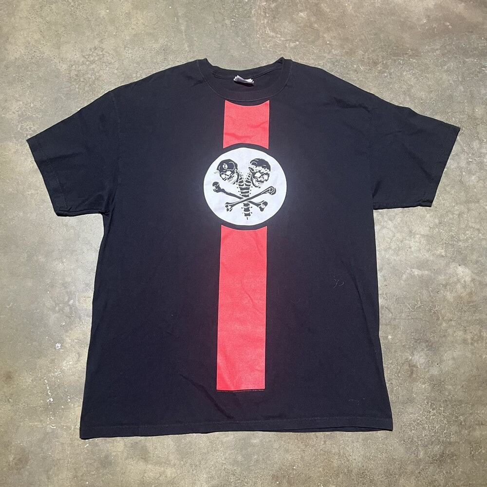 Vintage Y2k Mudvayne Black Grunge Punk Band Music T-Shirt